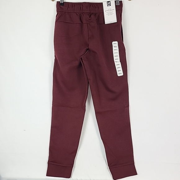 NEW Member's Mark Mens Everyday Active Jogger Maroon Sz Small - Picture 4 of 5